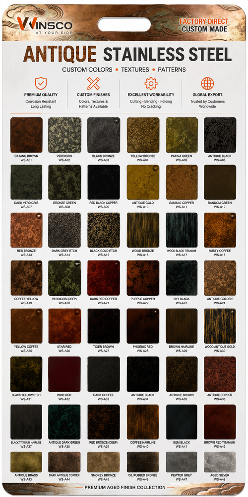 τελευταία εταιρεία περί Decorative Stainless Steel Sheet + PVD Color Stainless Steel