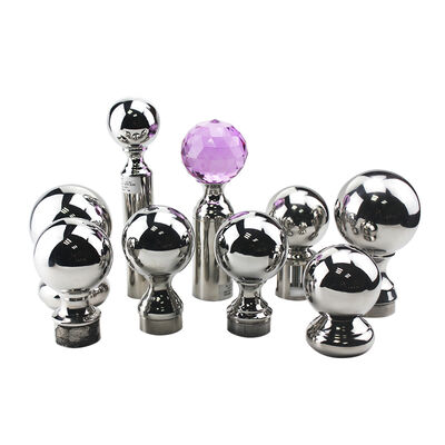 Ποιότητα  Stainless Steel Railing Ball Finial & Decorative Handrail Post Cap | 201 304 316 εργοστάσιο
