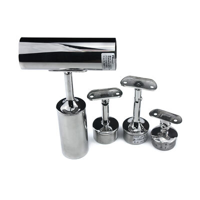 Ποιότητα  Stainless Steel Adjustable Handrail Support Bracket Saddle εργοστάσιο