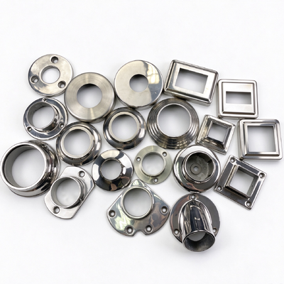Ποιότητα  201/304/316 Stainless Steel Railing Decorative Cover, Post Base Flange Cover for Handrail Balustrade εργοστάσιο