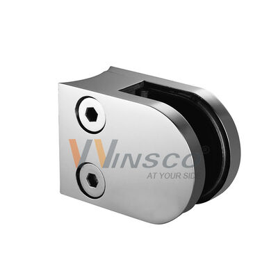 Ποιότητα  Precision Investment Cast Stainless Steel Glass Clamp for Glass Railing Balustrade | Winsco Metal VA201 εργοστάσιο