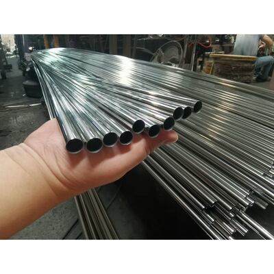 Ποιότητα  Bright Polished Stainless Steel Tube and Pipe in Round and Square Shapes AISI 201 304 from Manufacturer εργοστάσιο