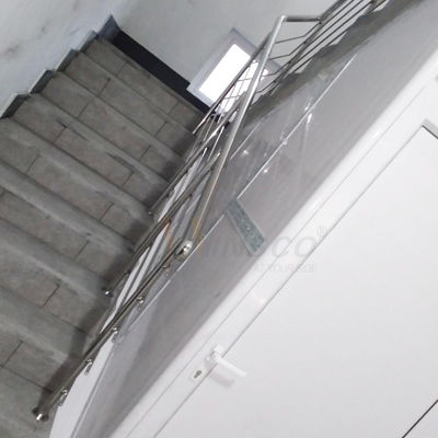 Εσωτερική διακόσμηση 201 304 316 σκαλοπάτια Inox κιγκλιδωμάτων σκαλοπατιών ανοξείδωτου