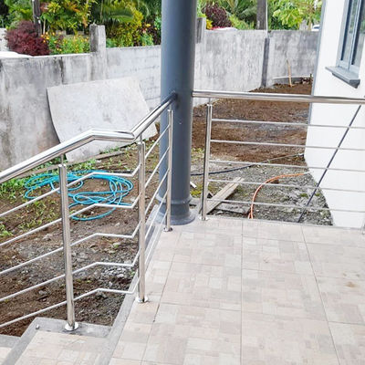 Υπαίθριος φράκτης 201 Inox κιγκλιδωμάτων σκαλών ανοξείδωτου βαθμός 304 316