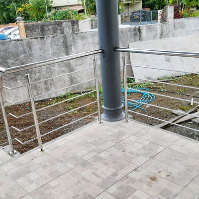 Υπαίθριος φράκτης 201 Inox κιγκλιδωμάτων σκαλών ανοξείδωτου βαθμός 304 316