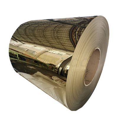 Η ένωση cold-rolled ανοξείδωτου σπειρών επιφάνεια καθρεφτών χρώματος τιτανίου χρυσή τελειώνει