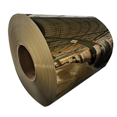Η ένωση cold-rolled ανοξείδωτου σπειρών επιφάνεια καθρεφτών χρώματος τιτανίου χρυσή τελειώνει