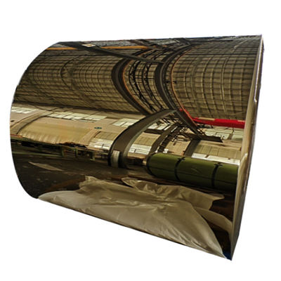 Η ένωση cold-rolled ανοξείδωτου σπειρών επιφάνεια καθρεφτών χρώματος τιτανίου χρυσή τελειώνει