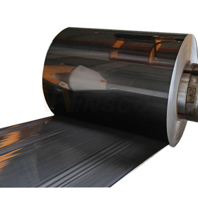 Κάμπτοντας το cold-rolled ανοξείδωτου έξοχο καθρέφτη 201 304 τιτανίου σπειρών 8K μαύρο 316