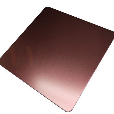 χάντρα φύλλων ανοξείδωτου 1250mm η διακοσμητική που ανατινάχτηκε τελειωμένος αυξήθηκε χρυσός βαθμός 201 304 316