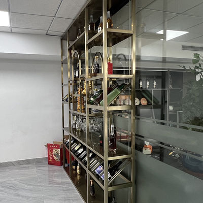 Χρυσός τιτανίου χωρισμάτων οθόνης ανοξείδωτου 304 316 AISI 201 για το εσωτερικό