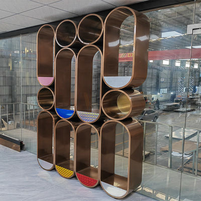 2000mm Τέχνη Ατσάλι Screen Partition