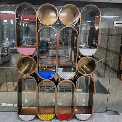 2000mm Τέχνη Ατσάλι Screen Partition