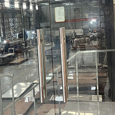 Αρχική χρωμάτων ανοξείδωτου μετάλλων επεξεργασία λαβών πορτών συνήθειας επεξεργασίας τελειωμένη καθρέφτης