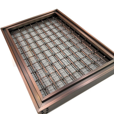 Εύκαμπτο πλέγμα καλωδίων ανοξείδωτου διακοσμητικό 0.48mm αρχιτεκτονικό για την πρόσοψη λεωφόρων αγορών