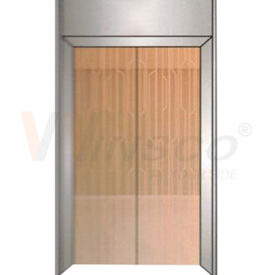 το χρυσό φύλλο ανοξείδωτου καθρεφτών 1219mmx2438mm που χαράχτηκε τελειωμένος αυξήθηκε χρυσός