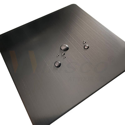 Φύλλο ανοξείδωτου χάλυβα Satin Hairline 4x8ft