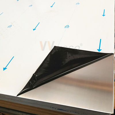 Πλήρεις προδιαγραφές 1250mmx2500mmx0.7mm SS πλάκα ψυχρά έλασης 2B φύλλο από ανοξείδωτο χάλυβα 304 304L Grade
