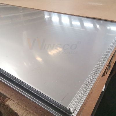 WinscoMetal 304 304L Grade 1500mmx300mm Επιφάνεια του μύλου Πλάκα από ανοξείδωτο χάλυβα 2B φύλλο 0.7mm πάχος