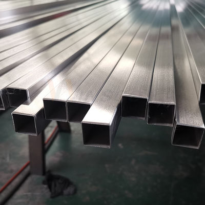20mmx20mm Ανοξείδωτος Χάλυβας Inox Τετράγωνος Σωλήνας