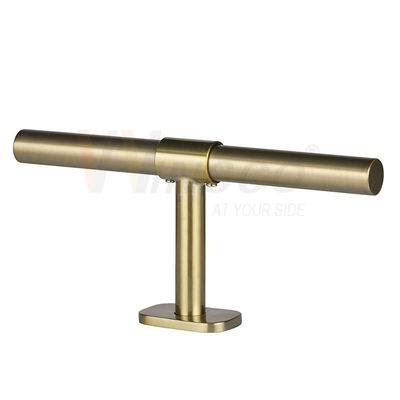το ανοξείδωτο Inox 42.4mm 48.3mm 63.5mm γύρω από το σωλήνα γυάλισε το ματ χρωματισμένο σωλήνα 201 304 ραγών ποδιών επιφάνειας 316