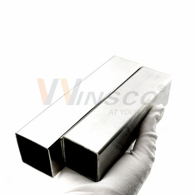 600 Grit γυαλισμένο ΑISI 201 304 Ατσάλινο τετραγωνικό σωλήνα Ατσάλινο τετραγωνικό σωλήνα για διακοσμητικές εφαρμογές