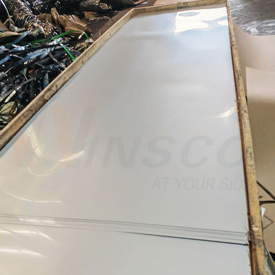 WinscoMetal 4Ftx8ft 0.6mm πάχος 201 βαθμός Χάλυβα από ανοξείδωτο μέταλλο φύλλο 1220mmx2440mm από ανοξείδωτο χάλυβα 2B φινίρισμα πλάκας