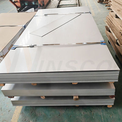 3000mmx1500mm Μέγεθος Ευέλικτη επιφάνεια 2B 0,5mm Πλούτος AISI 304 304L Σίδηρο από χαλύβδινο