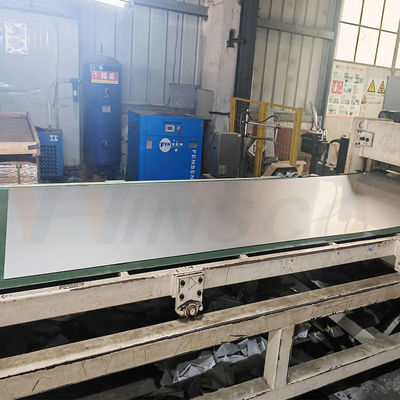 1250mmx2500mm Ανθεκτικό στην τριβή φύλλο από ανοξείδωτο χάλυβα 2b Επιφανειακή άκρη του μύλου