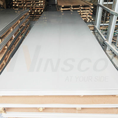 WinscoMetal 4Ftx8ft 0.6mm πάχος 201 βαθμός Χάλυβα από ανοξείδωτο μέταλλο φύλλο 1220mmx2440mm από ανοξείδωτο χάλυβα 2B φινίρισμα πλάκας