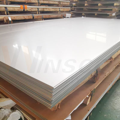 WinscoMetal Ζεστή πώληση 1219mmx2438mm 2,0mm πάχος ψυχρά έλαση SUS 201 χαρτί από ανοξείδωτο χάλυβα 2b