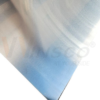 1250mmx2500mm Strong Wxport Package Mill Edge Stainless Steel No.4 Σατέν Τελειωμένο φύλλο 316 βαθμού
