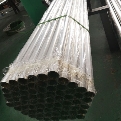 0.8mm-3.0mm πάχος Σατέν Αμινοξίδιο σωλήνα SS 201 304 316 καθρέφτης 48.3mm OD στρογγυλό σωλήνα από ανοξείδωτο χάλυβα