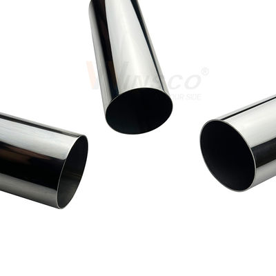 Αντιαστροφικό Σατέν Τελειωμένο 1,2 mm-3.5 mm Στονώδης πάχος από ανοξείδωτο στρογγυλό σωλήνα 60,3 mm 2 3/8 'Ατσάλι ατσάλινο μεταλλικό σωλήνα 201 304 316 βαθμού