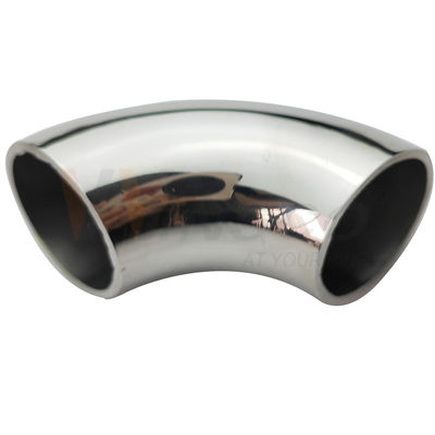 Φιν-Λάρισμα Σατέν Αμινοξίου Baluster Fittings 201 304 316 Grade 25.4mm 1'' Dia 66mm Arc Stainless Steel 90 βαθμούς Κεφαλάκι