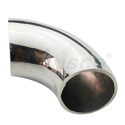 Φιν-Λάρισμα Σατέν Αμινοξίου Baluster Fittings 201 304 316 Grade 25.4mm 1'' Dia 66mm Arc Stainless Steel 90 βαθμούς Κεφαλάκι