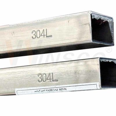 Αντίσταση στη διάβρωση Winsco Metal Inox συγκολλημένο σωλήνα 304L Ατσάλινο Στρογγυλό τετραγωνικό ορθογώνιο σωλήνα