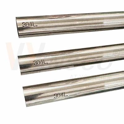 Αντίσταση στη διάβρωση Winsco Metal Inox συγκολλημένο σωλήνα 304L Ατσάλινο Στρογγυλό τετραγωνικό ορθογώνιο σωλήνα