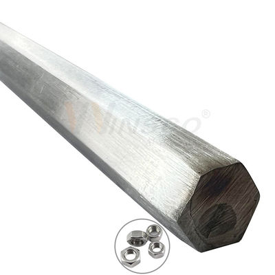 Εργοστάσιο Acero αδιάβροχη ράβδος AISI 201 304 316 Solid Shaft συγκόλληση από ανοξείδωτο χάλυβα εξαγωνική ράβδος