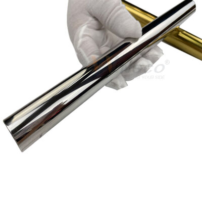 0.4mm-3.0mm καθρέφτης σατέν επιφάνεια 1 3/8 '' Ατσάλινο μεταλλικό σωλήνα 201 304 316 βαθμού 35mm Dia στρογγυλό σωλήνα από ανοξείδωτο χάλυβα
