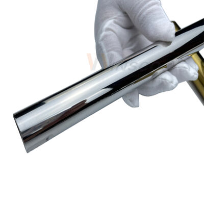 0.4mm-3.0mm καθρέφτης σατέν επιφάνεια 1 3/8 '' Ατσάλινο μεταλλικό σωλήνα 201 304 316 βαθμού 35mm Dia στρογγυλό σωλήνα από ανοξείδωτο χάλυβα