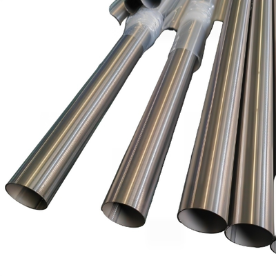 Winsco Metal SUS 201 304 316 Αμιγώς μεταλλικό σωλήνα καθρέφτη Σατέν Φινίρισμα 0.4mm-3.0mm Στρογγυλό σωλήνα από ανοξείδωτο χάλυβα 33mm