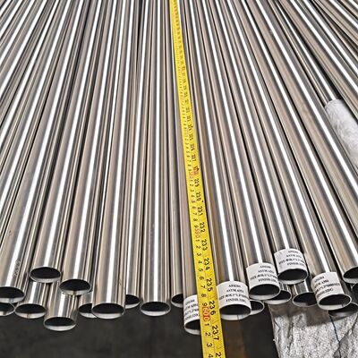 Winsco Metal 33mm στρογγυλό σωλήνα από ανοξείδωτο χάλυβα SUS201/304/316 σωλήνας προστασίας με φινίρισμα hairline