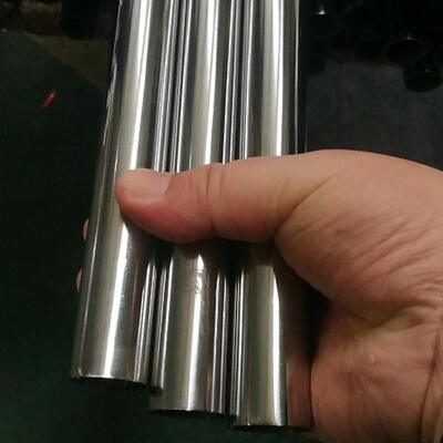 19 mm Inox Μεταλλικός Σωλήνας TP 201 304 316 Σατινέ Καθρέπτης Επιφάνεια 0.4mm-1.5mm Πάχος Τοιχώματος 5/8'' Στρογγυλός Σωλήνας από Ανοξείδωτο Ατσάλι