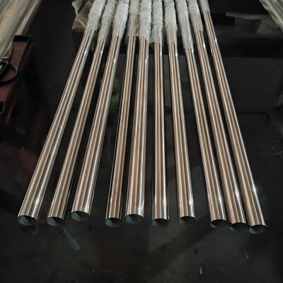 19 mm Inox Μεταλλικός Σωλήνας TP 201 304 316 Σατινέ Καθρέπτης Επιφάνεια 0.4mm-1.5mm Πάχος Τοιχώματος 5/8'' Στρογγυλός Σωλήνας από Ανοξείδωτο Ατσάλι