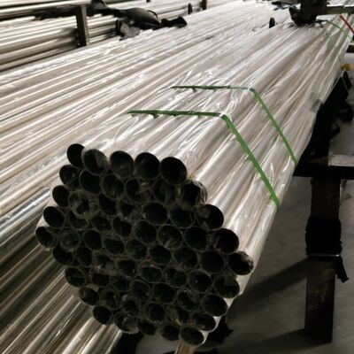 1 1/4' 0,4 mm-3,0 mm Αμινοξείδιο Στρογγυλό σωλήνα καθρέφτη Σατέν επιφάνεια 31,8 mm Ατσάλινη μεταλλική σωλήνα 201 304 316 βαθμού