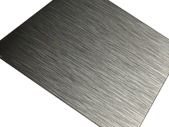 Μαύρο πιάτο φύλλων ανοξείδωτου No.4