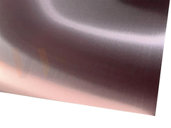 Αυξήθηκε χρυσό hairline πιάτο φύλλων ανοξείδωτου