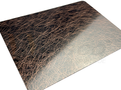 Σκοτεινή επένδυση χαλκού καθρεφτών δόνησης SS που μαυρίζει το παλαιό φύλλο